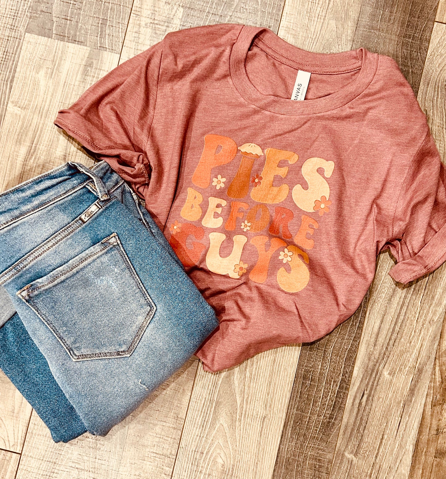 Pies Before Guys Graphic Tee