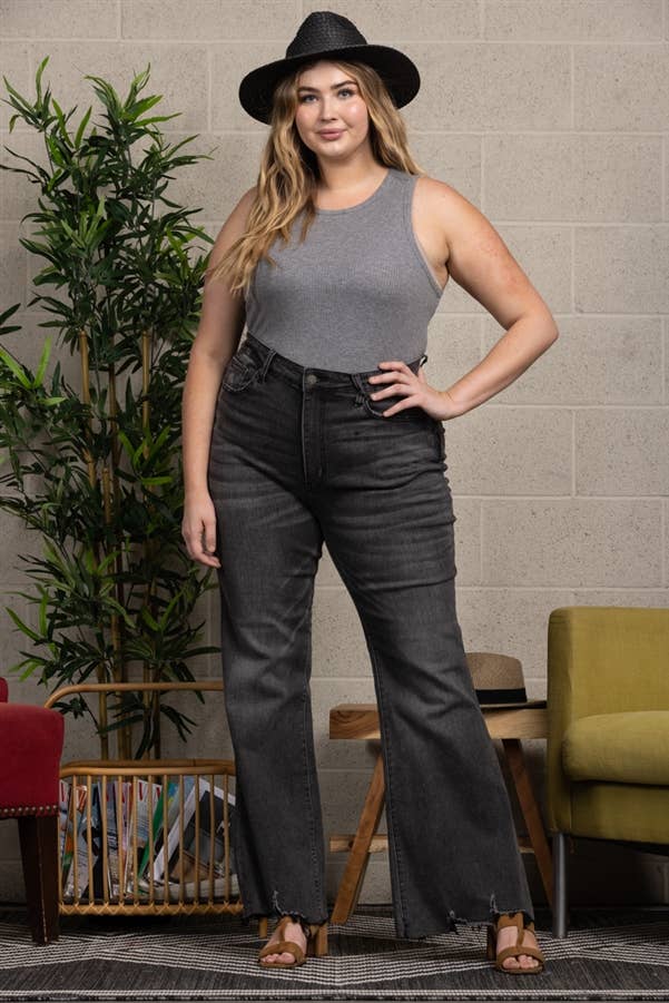 Making Moves High Waisted Bootcut Plus Jeans