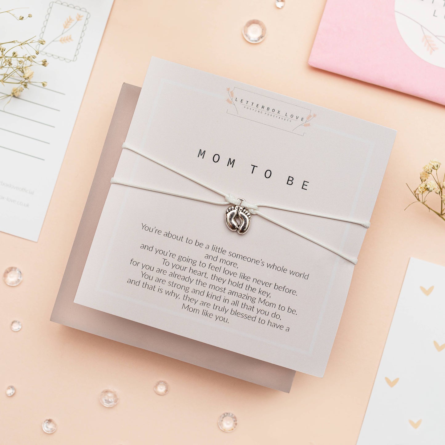 Mom to be wish Bracelet