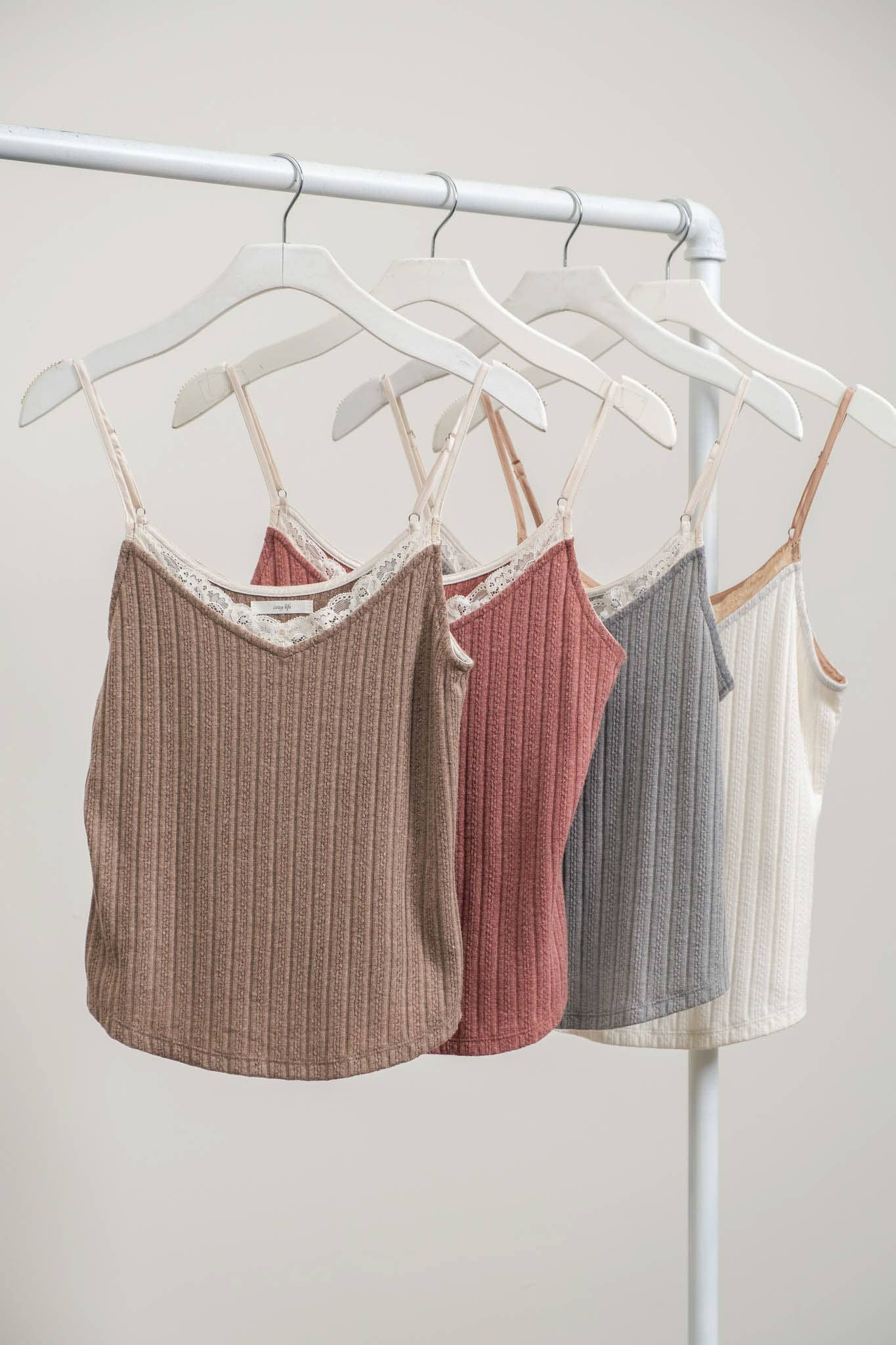 Between Us Ribbed Tank
