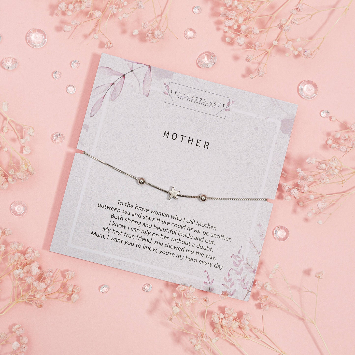 Mother Silver Bracelet