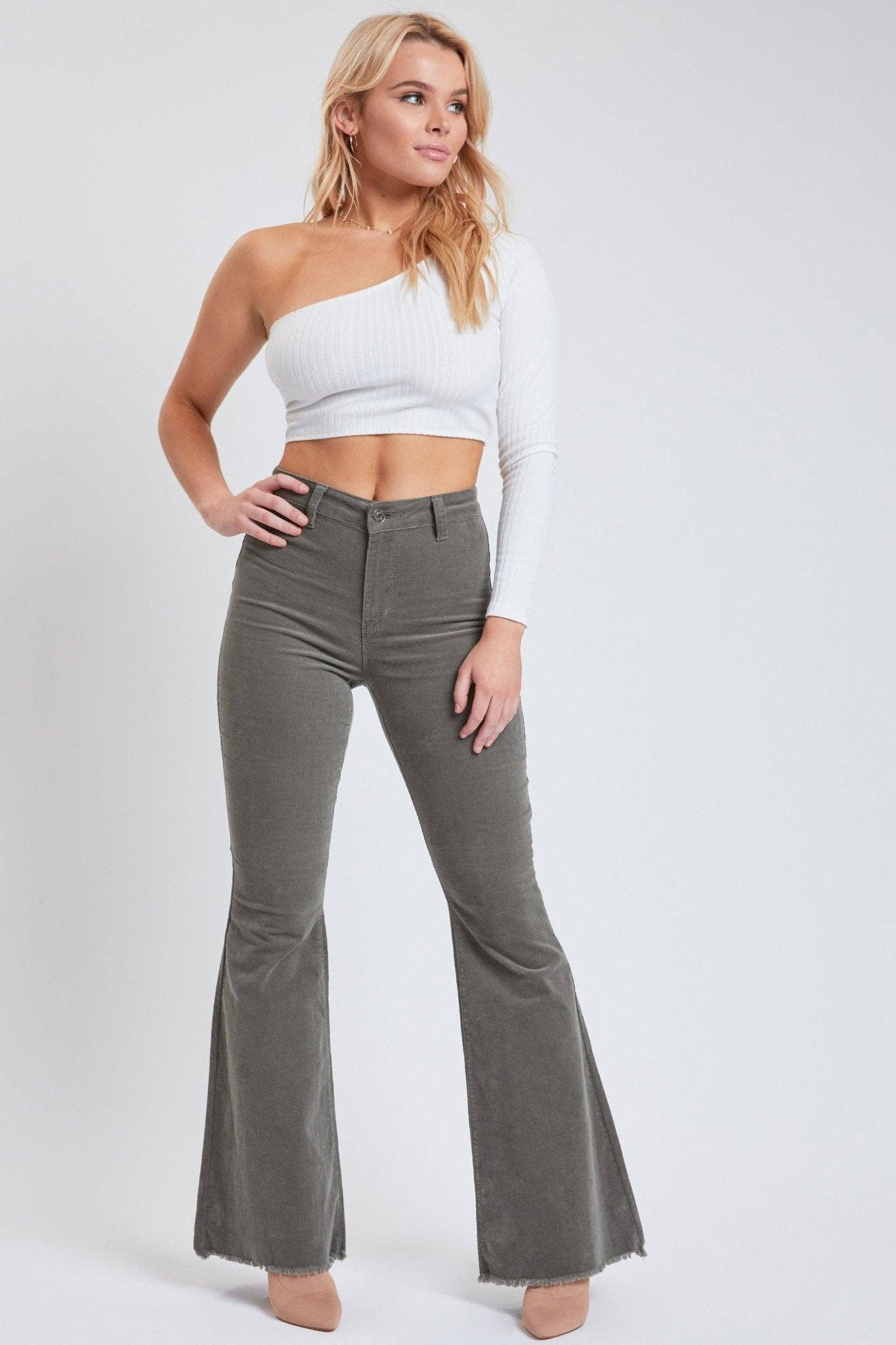 Chelle Corduroy Flare Pants