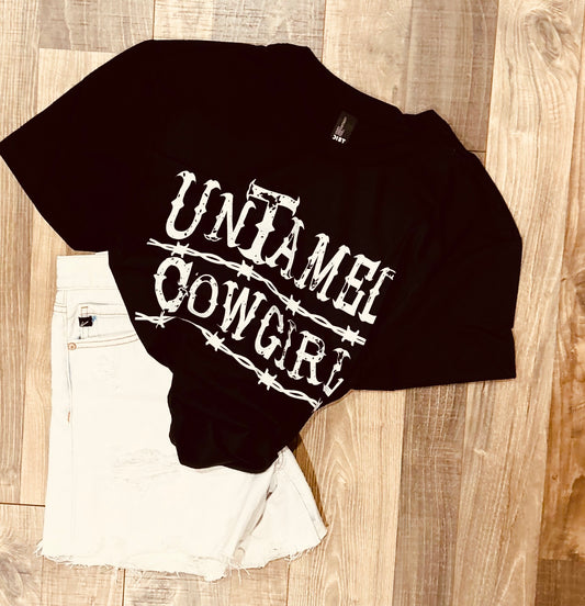 Untamed Cowgirl Graphic Tee