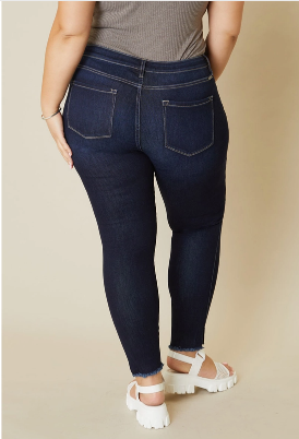Kan Can Plus Size High Rise Skinny Jeans