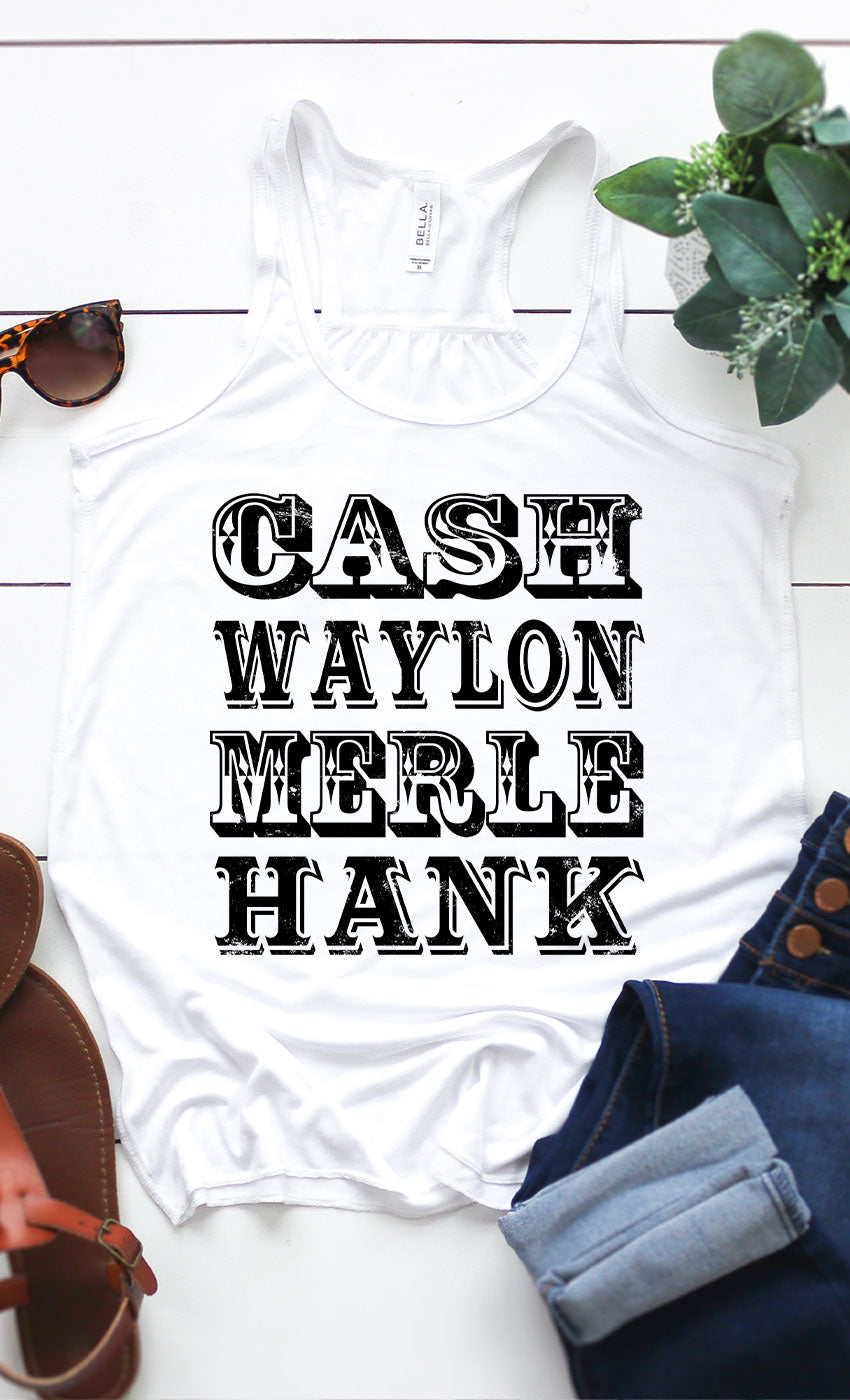 Country Legends Graphic Tank